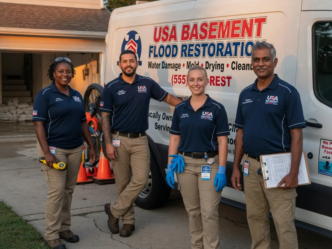 Basement Flood Cleanup company in Springbrook, WI