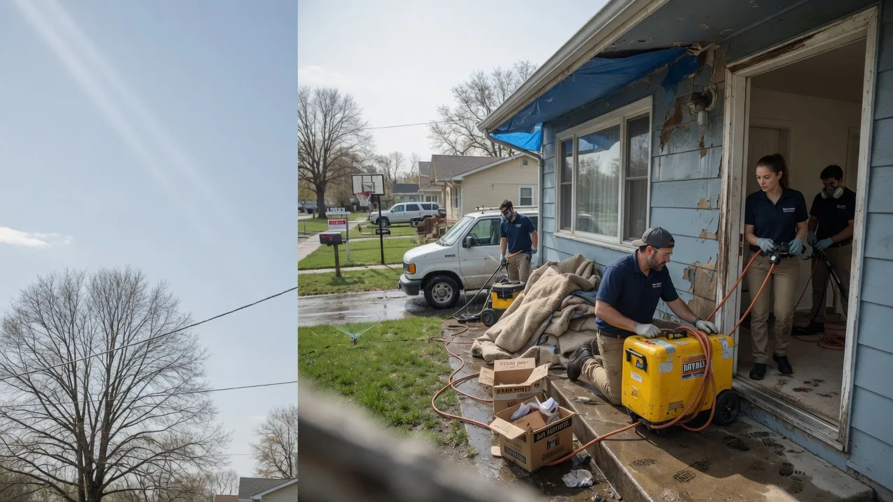 Basement Flood Cleanup in Springbrook, WI near me